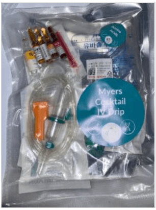 Myers Cocktail IV Drip Set with Amino Acids for Beauty and Wellness