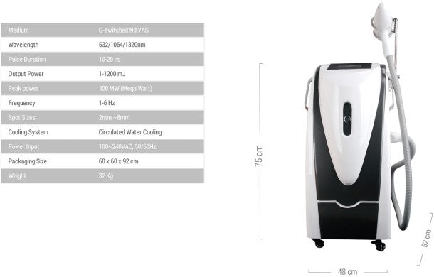 Detattoo Pro Tattoo removal Machine
