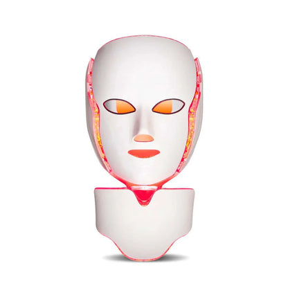 Led Facial Mask with NeckLED Facial Mask with Neck Different colour, different effect! 7 colours: Red, Blue, Green, Yellow, Cyan, Purple, Laser light Red (630nm) Skin rejuvenation, spot whitening, tender skin and anti-wrinkle, repairs damaged skin, smooth