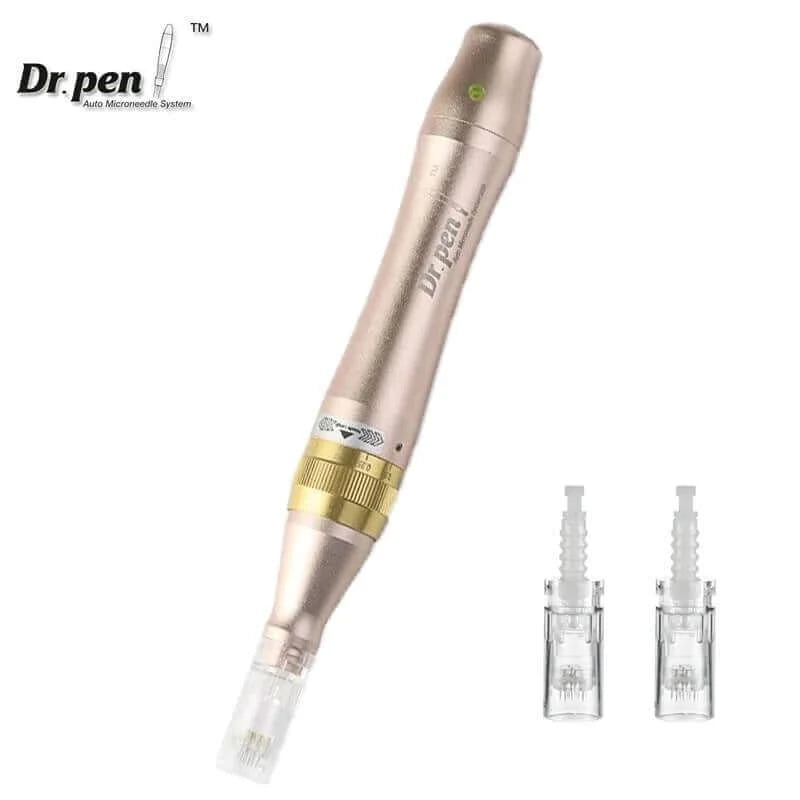 Dr. Pen Ultima M5Dr. Pen™ Ultima M5 is an effective micro-needling device. It helps to remove all of your skin problems at the fraction of the cost of a clinical treatment at home. - 5 speed levels - 7000 - 13000 RPM - needle adjustment range from 0mm to