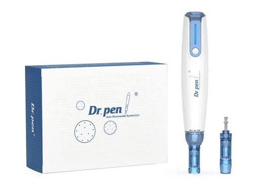 Dr Pen A9The Dr pen A9 micro needling device brand new for 2022 features 6 speeds, depth adjustment range of 0.25-2.50 and the new 3 slot connector for a extra stable connection. The Dr pen A9 micro needling device, brand new for 2022 features 6 speeds, d