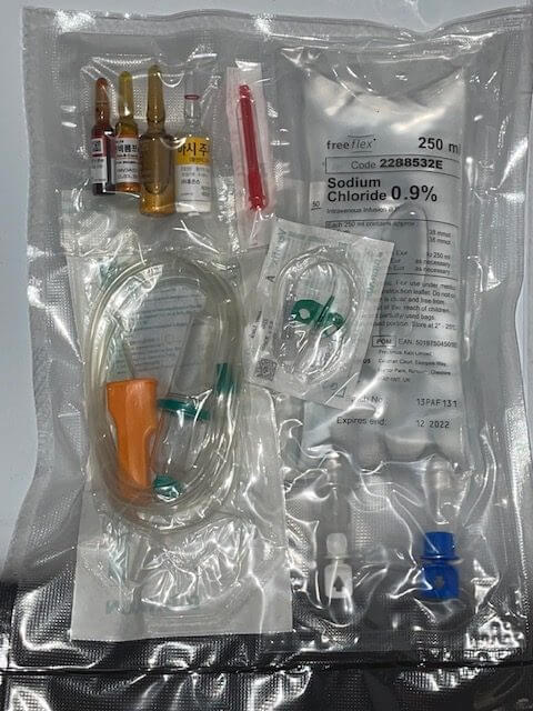 ENERGY BOOSTER IV DRIP SET