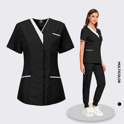 Beauty Salon Pharmacy WorkwearIntroducing our high-quality Beauty Salon Pharmacy Workwear, specially designed to meet the demands of professionals in the beauty, salon, and pharmacy industries. Our workwear combines comfort, style, and functionality, ensu