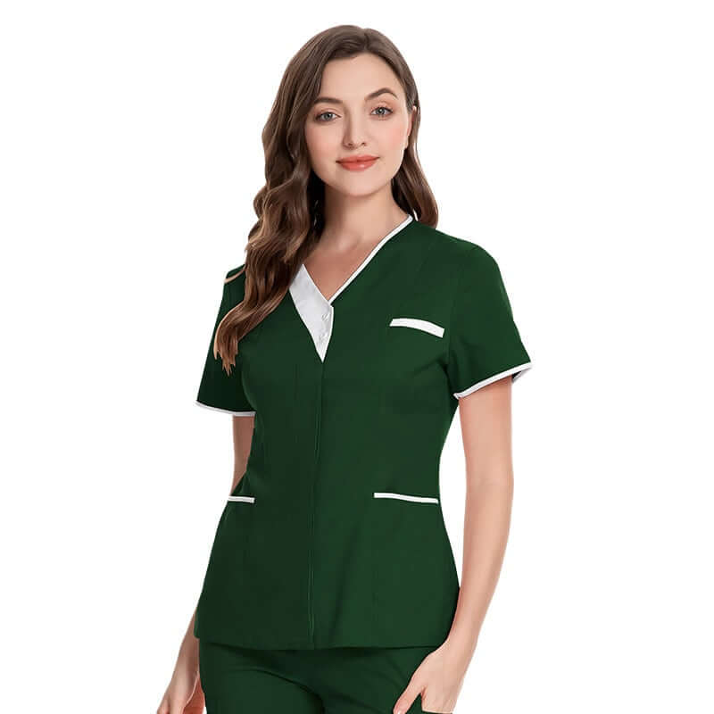 Beauty Salon Pharmacy WorkwearIntroducing our high-quality Beauty Salon Pharmacy Workwear, specially designed to meet the demands of professionals in the beauty, salon, and pharmacy industries. Our workwear combines comfort, style, and functionality, ensu