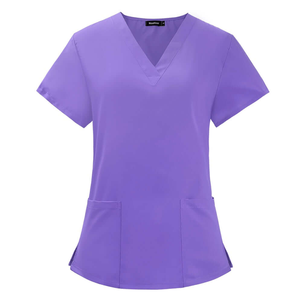 Slim Fit Tops Beauty Salon UniformIntroducing our Slim Fit Tops Beauty Salon Uniform, designed to provide a stylish and professional look for beauty salon professionals. These slim fit tops are tailored to flatter your figure while offering comfort and fu