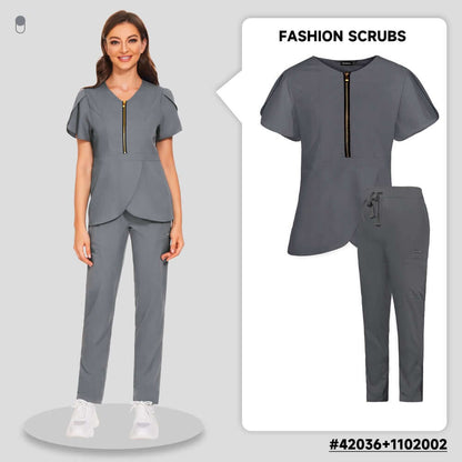 Spa Uniforms V-Neck Working ClothesEnhance your professional image and elevate your spa experience with our Spa Uniforms V-Neck Working Clothes. These specially designed uniforms are crafted to provide comfort, style, and functionality for spa professiona