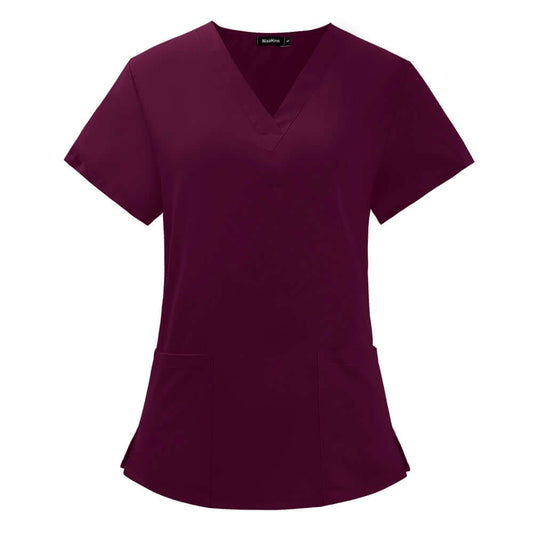 Slim Fit Tops Beauty Salon UniformIntroducing our Slim Fit Tops Beauty Salon Uniform, designed to provide a stylish and professional look for beauty salon professionals. These slim fit tops are tailored to flatter your figure while offering comfort and fu