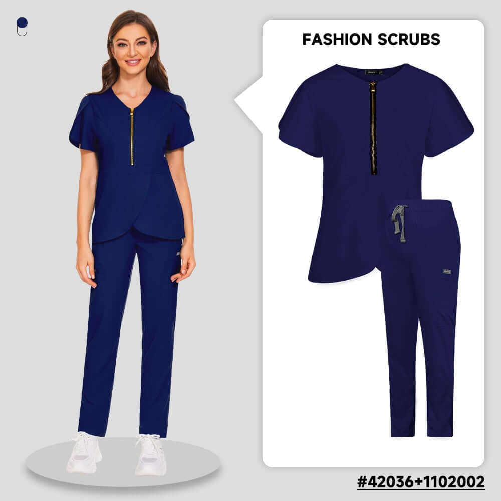 Spa Uniforms V-Neck Working ClothesEnhance your professional image and elevate your spa experience with our Spa Uniforms V-Neck Working Clothes. These specially designed uniforms are crafted to provide comfort, style, and functionality for spa professiona