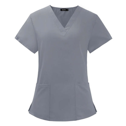 Slim Fit Tops Beauty Salon UniformIntroducing our Slim Fit Tops Beauty Salon Uniform, designed to provide a stylish and professional look for beauty salon professionals. These slim fit tops are tailored to flatter your figure while offering comfort and fu