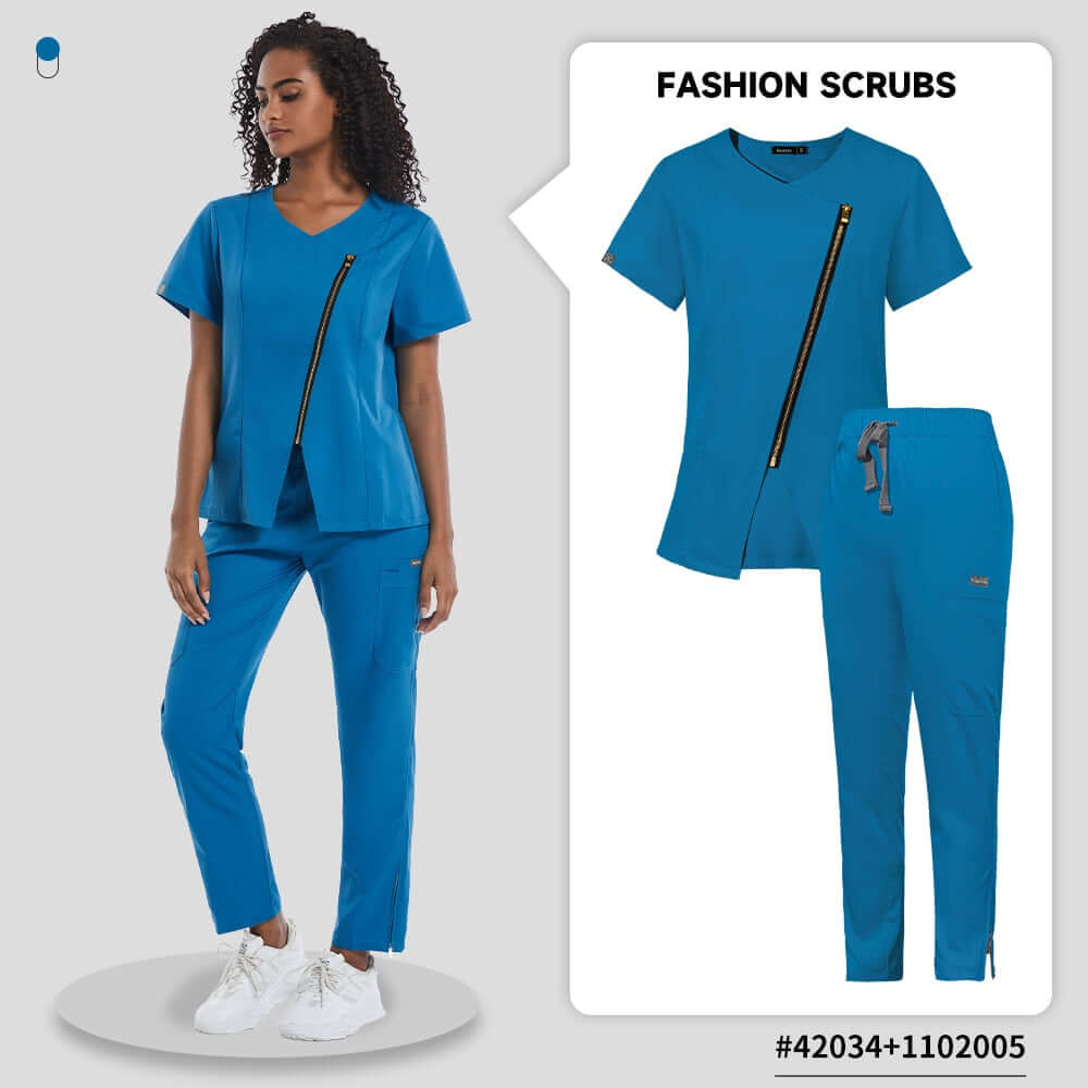 Spa Uniforms V-Neck Working ClothesEnhance your professional image and elevate your spa experience with our Spa Uniforms V-Neck Working Clothes. These specially designed uniforms are crafted to provide comfort, style, and functionality for spa professiona