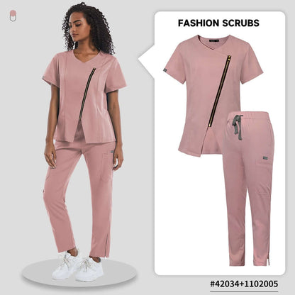 Spa Uniforms V-Neck Working ClothesEnhance your professional image and elevate your spa experience with our Spa Uniforms V-Neck Working Clothes. These specially designed uniforms are crafted to provide comfort, style, and functionality for spa professiona