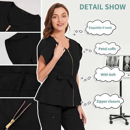 Short Sleeve Beauty Salon WorkwearIntroducing our Short Sleeve Beauty Salon Workwear, designed to provide comfort, style, and functionality for professionals in the beauty industry. These workwear garments are perfect for warmer weather or when you prefer