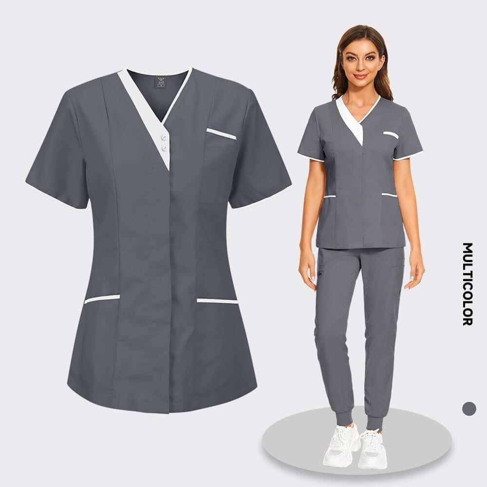 Beauty Salon Pharmacy WorkwearIntroducing our high-quality Beauty Salon Pharmacy Workwear, specially designed to meet the demands of professionals in the beauty, salon, and pharmacy industries. Our workwear combines comfort, style, and functionality, ensu