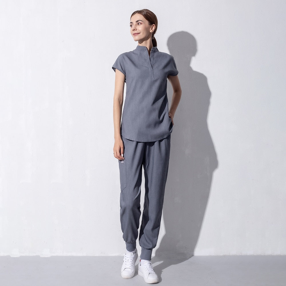 Fashion Women WorkwearIntroducing our Fashion Women Salon Workwear, designed to bring style, comfort, and professionalism to your work in the salon industry. These workwear garments are specially crafted to enhance your appearance while providing function